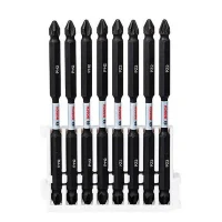 Jogo Ponta Dupla Phillips e Pozidriv 8pcs Impact Control 1/4X110MM Bosch 2608522348