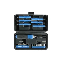 Jogo Pontas para Parafusar 25 Pecas Fenda Phillips Soquetes e Outros 1/4" Bremen 6234