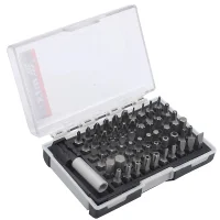 Jogo Pontas para Parafusar 61 Pecas Fenda Phillips Torx e Outros 1/4" Mtx 113879