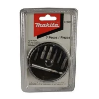 Jogo Pontas para Parafusar 7 Pecas Fenda Phillips e Adaptador 1/4" Makita D-73265