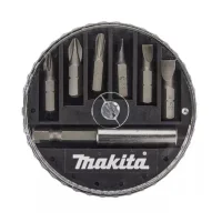 Jogo Pontas para Parafusar 7 Pecas Fenda Phillips e Adaptador 1/4" Makita D-73265