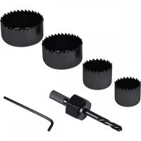 Jogo Serra Copo 6 Pecas Para Madeira 1.1/4A2.1/8" Thompson 1768