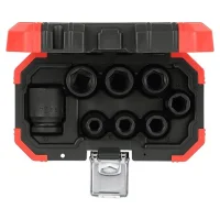 Jogo Soquete 1/2" de Impacto 8pcs 10-24MM Gedore Red R63003008