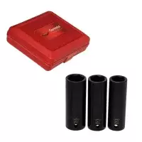 Jogo Soquete 1/2" de Impacto Longo 3pcs 17-21MM Corneta 3332503