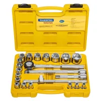 Jogo Soquete 1/2" Sextavado 22pcs CRV 8 A 32MM Tramontina 43610/022