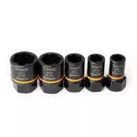 Jogo Soquete Extrator de Parafuso e Porcas 5pcs Bolt Biter 10-19MM Sata ST09136G