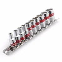Jogo Soquete 1/2" Sextavado 10pcs CRV 10 A 22MM Mtx 135579