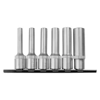 Jogo Soquete 3/8" E-Torx Longo 6pcs CRV E4-E14 Gedore Red R51208106