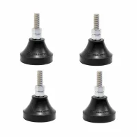 Jogo Vibra-Stop 4 Pecas Macho Diametro 70MM 100KG-1/2" Vibra-Stop MICRO III