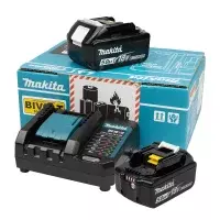 Kit 2 Baterias 18V 5ah e Carregador Bivolt Makita PSKDWT2