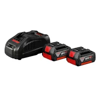 Kit 2 Baterias 18V 8ah e Carregador Gal 1880 Cv 110V Bosch 0615A001CY