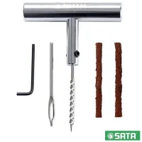 Kit de Reparo para Pneu Sem Camara 5 Pecas Sata ST97106