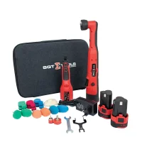 Kit Nano Mini Politriz e Nano Politriz Bateria 12V Com Bolsa Carregador e Baterias 2AH e Acessorios Bivolt Sigma SGT-8103