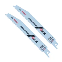 Lamina de Serra Sabre 2pcs Para Metal 6"X19MM Bosch S 123 XF