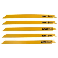 Lamina de Serra Sabre 5pcs Para Metal 12"X14DPP Dewalt DW4838
