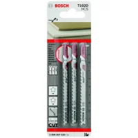 Lamina Tico Tico Encaixe Unico 3pcs Para Madeira e Plastico AC 100MM Bosch T102D