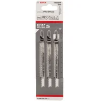 Lamina Tico Tico Encaixe Unico 3pcs Para Madeira Dura BI 117MM Bosch T308BFP