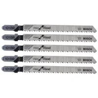 Lamina Tico Tico Encaixe Unico 5pcs Para Madeira 74MM Bosch T101BR