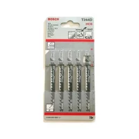 Lamina Tico Tico Encaixe Unico 5pcs Para Madeira 74MM Bosch T244D