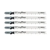 Lamina Tico Tico Encaixe Unico 5pcs Para Madeira 74MM Bosch T101D