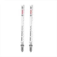 Lamina Tico Tico Encaixe Unico 2pcs Para Madeira Dura BI 117MM Bosch T308BFP