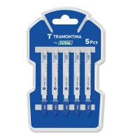 Lamina Tico Tico Encaixe Unico 5pcs Para Metal HSS 76MM Tramontina Tota 42311/031