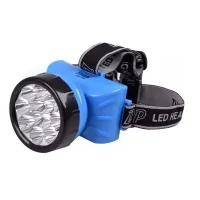Lanterna de Led Recarregavel para Cabeca Com 12 Leds 85 LUMENS Bivolt Cazarini 722B