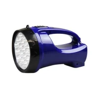 Lanterna Recarregavel com 19 Leds Holofote com 2 Luminosidades Bivolt Cazarini DP-1706