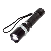 Lanterna Tatica de Led com Sinalizador Recarregavel Bivolt Cazarini SWAT