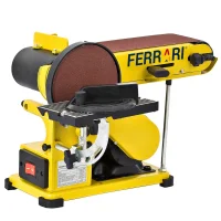 Lixadeira de Cinta/Disco de Bancada Motor 1/2HP Bivolt 370W Ferrari LCM-46