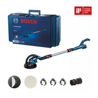 Lixadeira de Parede Teto e Drywall Orbital Telescopica com Maleta 9" 220V 550W Bosch GTR550