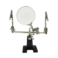 Lupa com Suporte e Pinca Hikari HLS-10