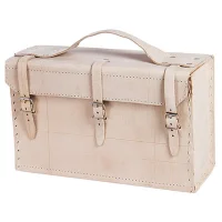 Maleta de Couro Media para Ferramentas 33X20X9CM Ledan N2