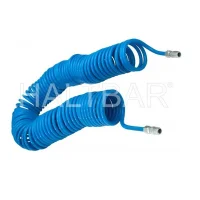 Mangueira Espiral Pu para Ar Com Terminais Macho 1/4" Nptf 8MMX10M Haltbar EPUT 60100-AZ