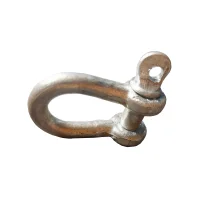 Manilha Curva com Pino Roscado 1/4"-0,25T Neade/Fischer MAC14