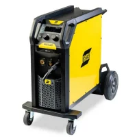 Maquina de Solda Inversora Mig/Mag Multiprocesso com Cabecote para Arame 0,6 a 1,6MM 420A 220 A 440V Esab RUSTLER EM 455I