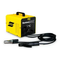 Maquina de Solda Transformadora Com Porta Eletrodo e Garra Negativa 250A Bivolt Esab BANTAM MAX