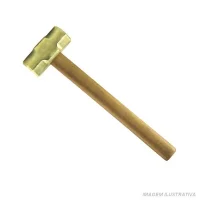 Marreta de Bronze Cabo de Madeira 2KG ALNAJA 322352