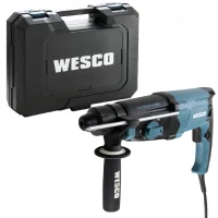 Martelete Perfurador Rompedor 3KG SDS-Plus com Maleta 26MM-3J 220V 800W Wesco WS3229K