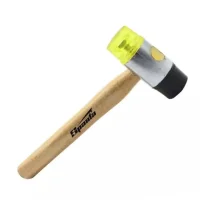 Martelo com Borda Plastica Cabo de Madeira 35MM Sparta 1083055