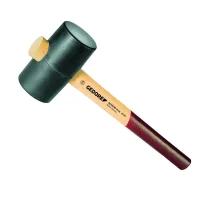 Martelo de Borracha Cabo de Madeira 55MM Gedore 227E1