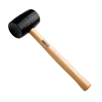 Martelo de Borracha Cabo de Madeira 68MM-450G Tramontina Pro 40681/016