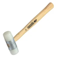 Martelo de Nylon Cabo de Madeira 250G-27MM Gedore 225E27