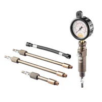 Medidor de Compressao Cilindro Motor Gasolina 5pcs 400PSI Raven 109658