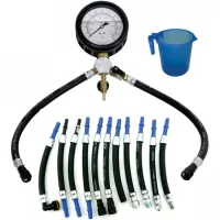 Medidor de Pressao da Bomba Combustivel Com 13 Mangueiras 12 BAR Planatc TVP4000/13