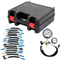 Medidor de Pressao e Vazao da Bomba Combustivel Com 17 Mangueiras 12 BAR Planatc TVPA4500/17