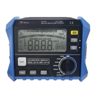 Megometro Digital Portatil 1000V DC 750V AC CAT.IV 600V 10G OHMS Minipa MI-2702