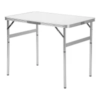 Mesa de Aluminio Dobravel Tampo Em MDF 60X90X70CM Palisad 695838