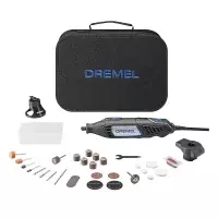 Micro Retifica com Bolsa e 32 Acessorios 2 Acoplamentos 110V Dremel 4000