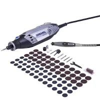 Micro Retifica com Eixo Flexivel e 82 Acessorios 220V Dremel 3000